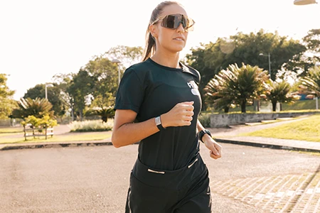 Corredores em maratona